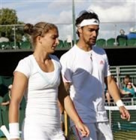Fabio Fognini e Sara Errani