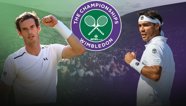 Andy Murray e Fabio Fognini