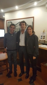 Fabio Fognini e Flavia Pennetta nella foto