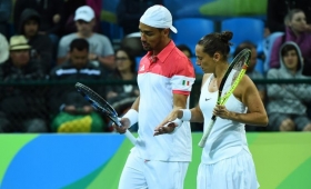 Doppio Misto. Fognini-Vinci eliminati nei quarti. Nessuna medaglia per l'Italia del tennis