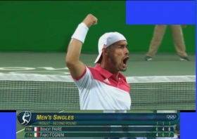 Fabio Fognini classe 1987, n.40 ATP