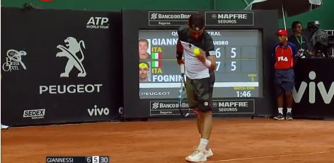 Fabio Fognini classe 1987, n.43 ATP