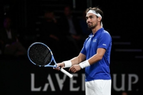 Fabio Fognini nella foto