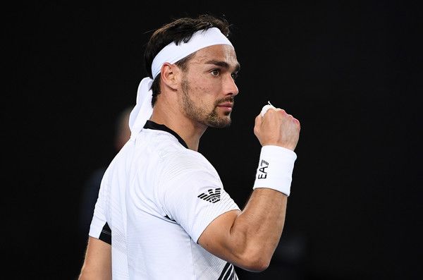 Fabio Fognini nella foto
