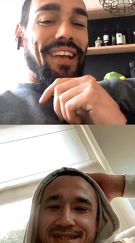 Fabio Fognini discute con il calciatore Nainggolan (Video)