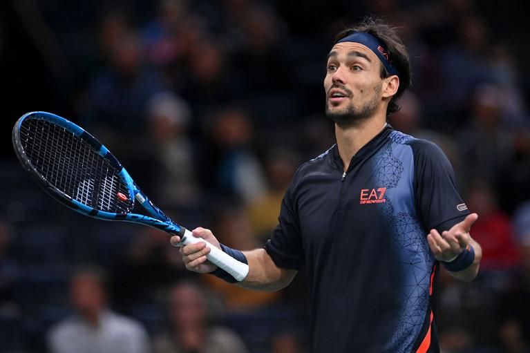 Fabio Fognini nella foto