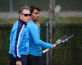 La collaborazione tra Fognini e Perlas era iniziata nel novembre del 2011.