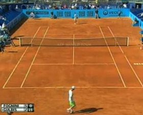 L'incontro tra Fognini e Gulbis