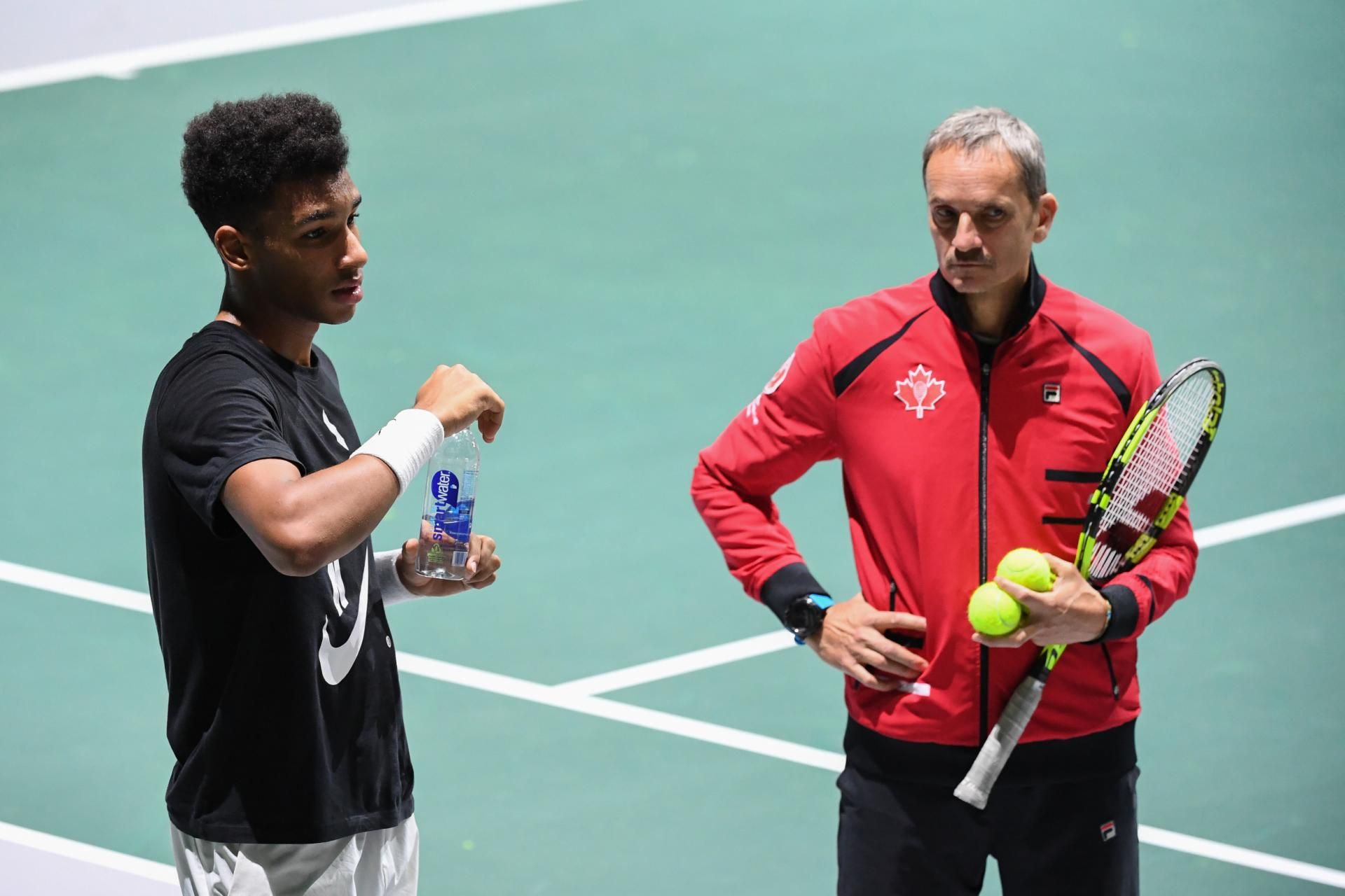 Fontang con Auger-Aliassime