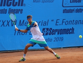 Francesco Forti, vincitore del torneo nel 2019