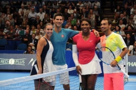 Djokovic&Friends: Serena Williams supera Flavia Pennetta con un doppio 63