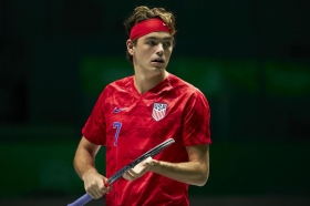 Taylor Fritz nella foto