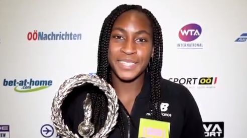 Cori Gauff nella foto