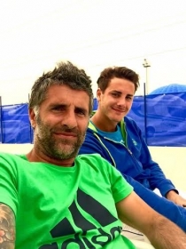 Giorgio Galimberti con Edoardo Eremin