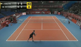 Viktor Galovic e Marco Cecchinato nel video dle giorno