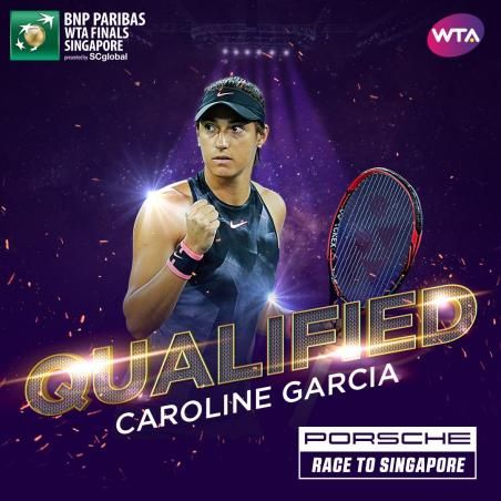 Caroline Garcia nella foto