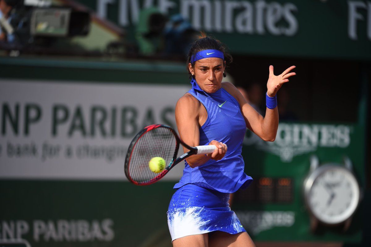 Caroline Garcia nella foto