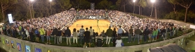 "Sorpreso ed emozionato, e’ stato qualcosa di meraviglioso vedere lo stadio centrale Beppe Croce completamente esaurito mercoledì sera - dichiara Mauro Iguera, presidente del comitato organizzatore dell’AON Open Challenger Memorial Giorgio Messina