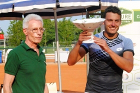 Alessandro Giannessi, 25 anni da La Spezia, ha vinto la prima edizione del Futures da 10 mila dollari di Lodi
