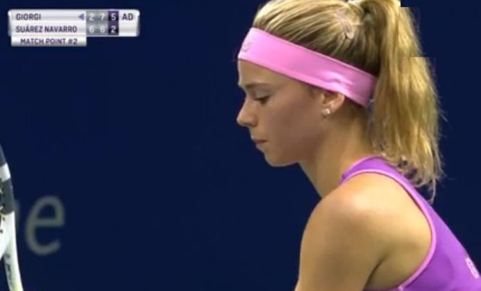 Camila Giorgi classe 1991, n.98 WTA