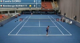 Camila Giorgi e Nastassja Burnett