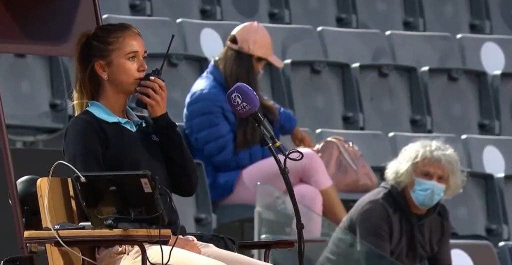 Il Giudice di Sedia si è spaventato del padre di Camila Giorgi e ha chiamato la sicurezza