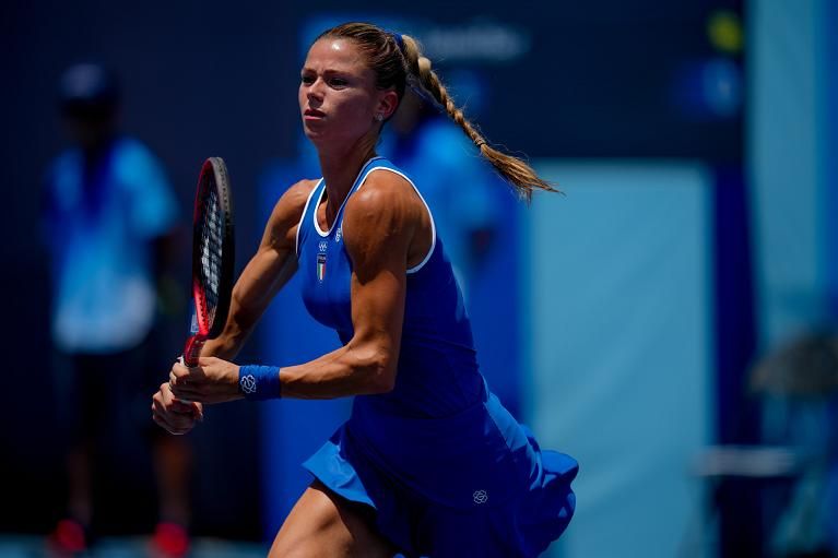 Camila Giorgi nella foto