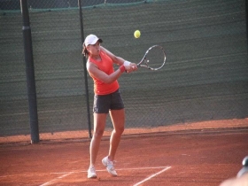 Foto Susanna Giovanardi che ha conquistato il suo primo punto WTA
