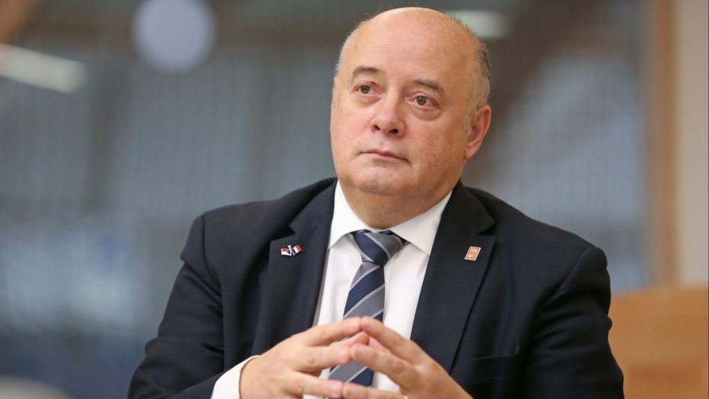 Bernard Giudicelli nella foto