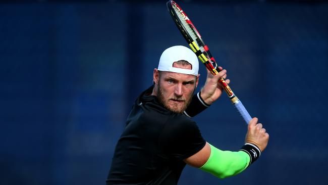 Sam Groth nella foto