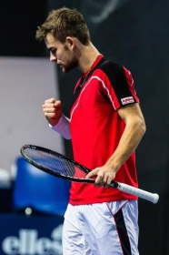 Il 23enne lituano Laurynas Grigelis, n.367 Atp e testa di serie n.7 a Sondrio