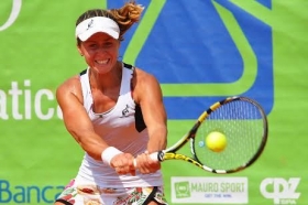 Anastasia Grymalska, 25 anni da Pescara, è in semifinale a Bagnatica per il quarto anno consecuti