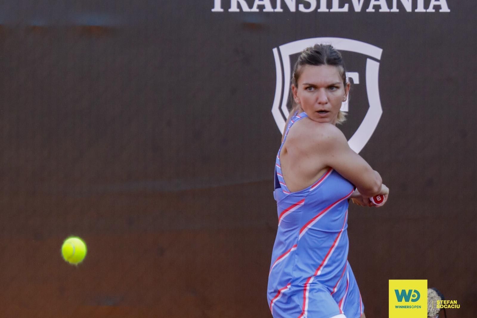 Simona Halep nella foto