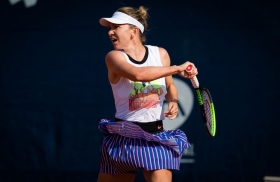 Simona Halep nella foto