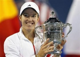 Justine Henin in dolce attesa