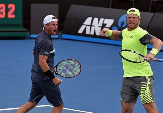 Lleyton Hewitt e Sam Groth