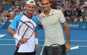 Roger Federer e Lleyton Hewitt