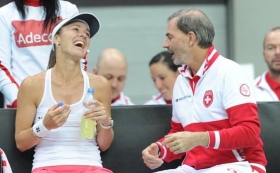 Martina Hingis in carriera ha vinto cinque prove dello slam in singolare