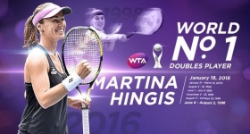 Martina Hingis classe 1980, n.1 del mondo in doppio
