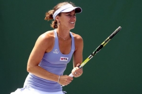 Martina Hingis in carriera ha vinto cinque prove dello slam in singolare e nove in doppio