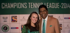 Martina Hingis e Vijay Amritraj