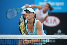 Martina Hingis in carriera ha vinto cinque prove dello slam in singolare e nove in doppio
