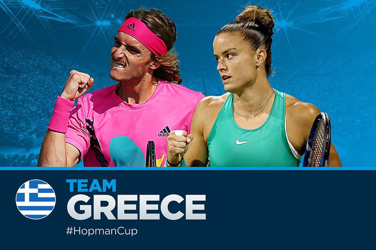 Stefanos Tsitsipas e Maria Sakkari