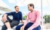 ATP Stoccarda: Roger Federer premiato dal calciatore bianconero Howedes
