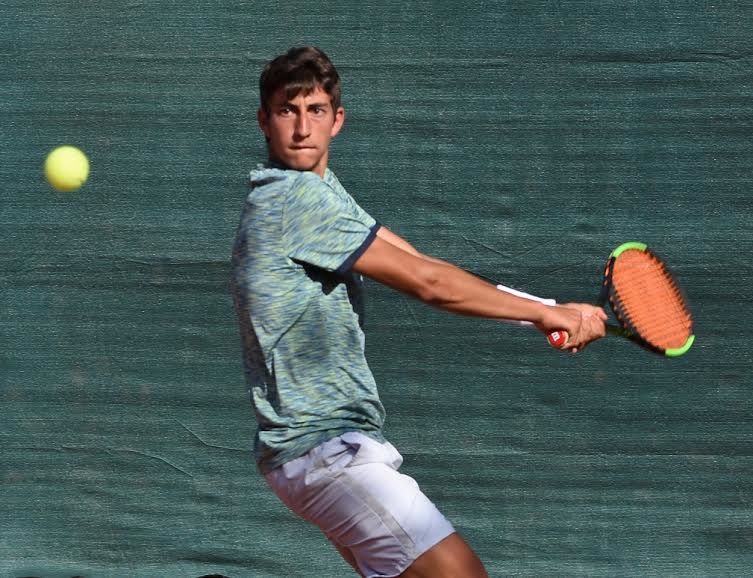 Il molisano Federico Iannaccone ha superato il romano Ortenzi nel 3° turno delle qualificazioni al Tc Milano Alberto Bonacossa - Foto GAME