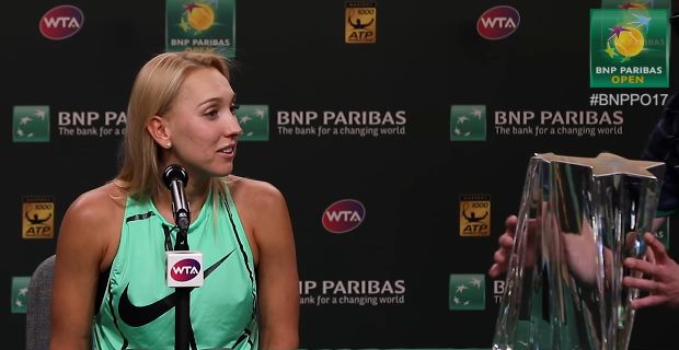Il trofeo "Unico" di Indian Wells (Video)