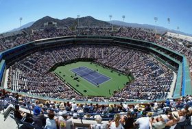 Lo stadio di Indian Wells