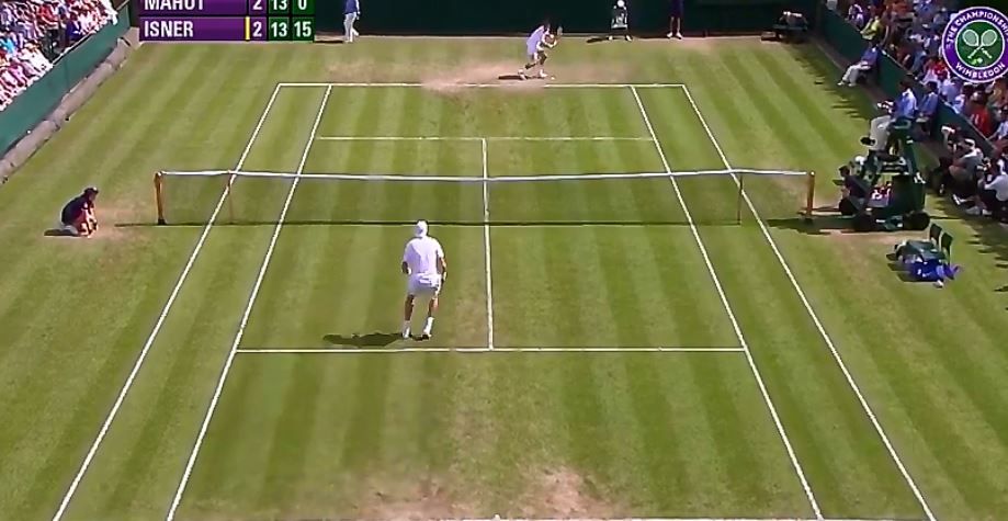 Wimbledon stra trasmettendo LIVE la storica partita tra Mahut vs Isner (VIDEO)