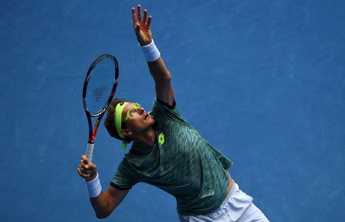 Denis Istomin nella foto