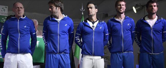 Davis Cup - Giappone vs Italia. Ecco i convocati italiani